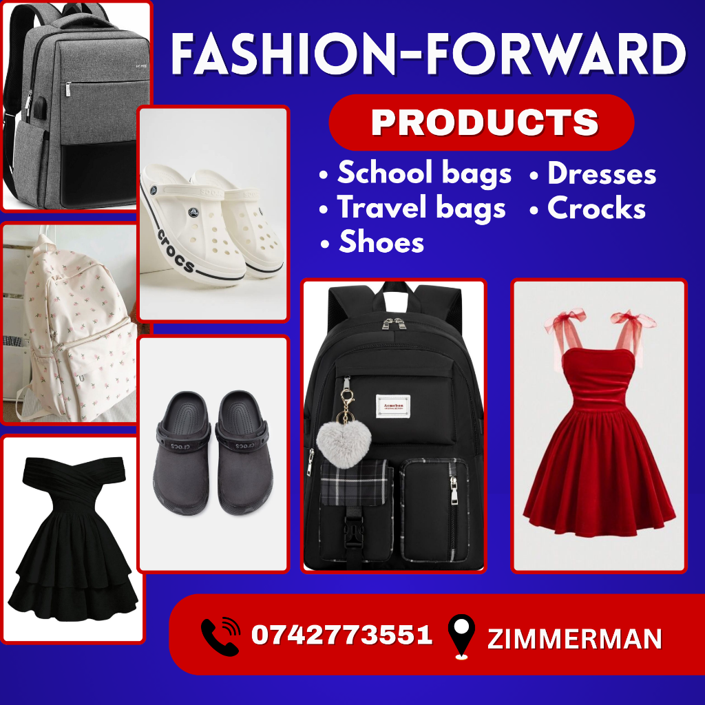 Fashion-Forward Products Promotional Poster