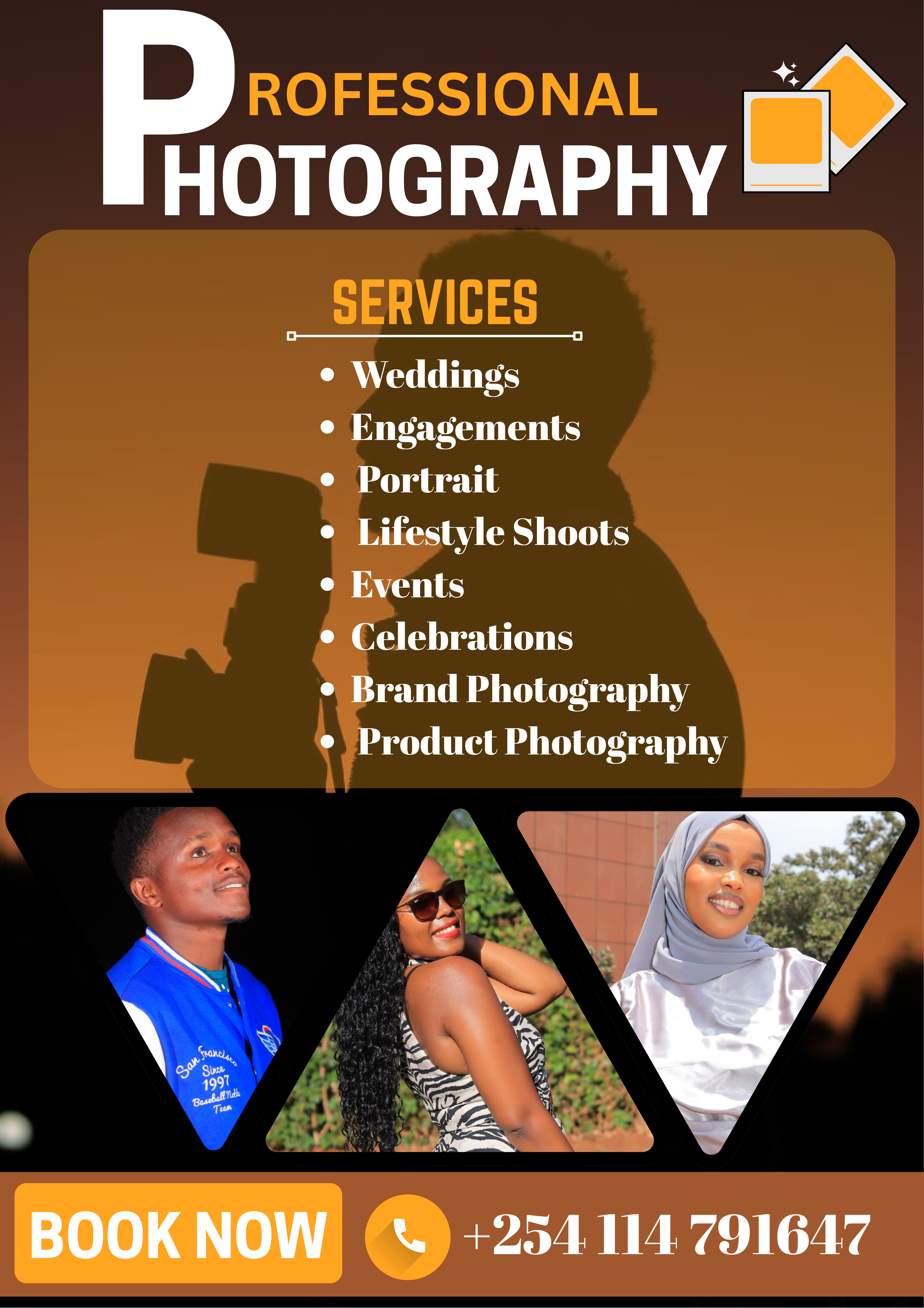 Professional Photography Services Poster